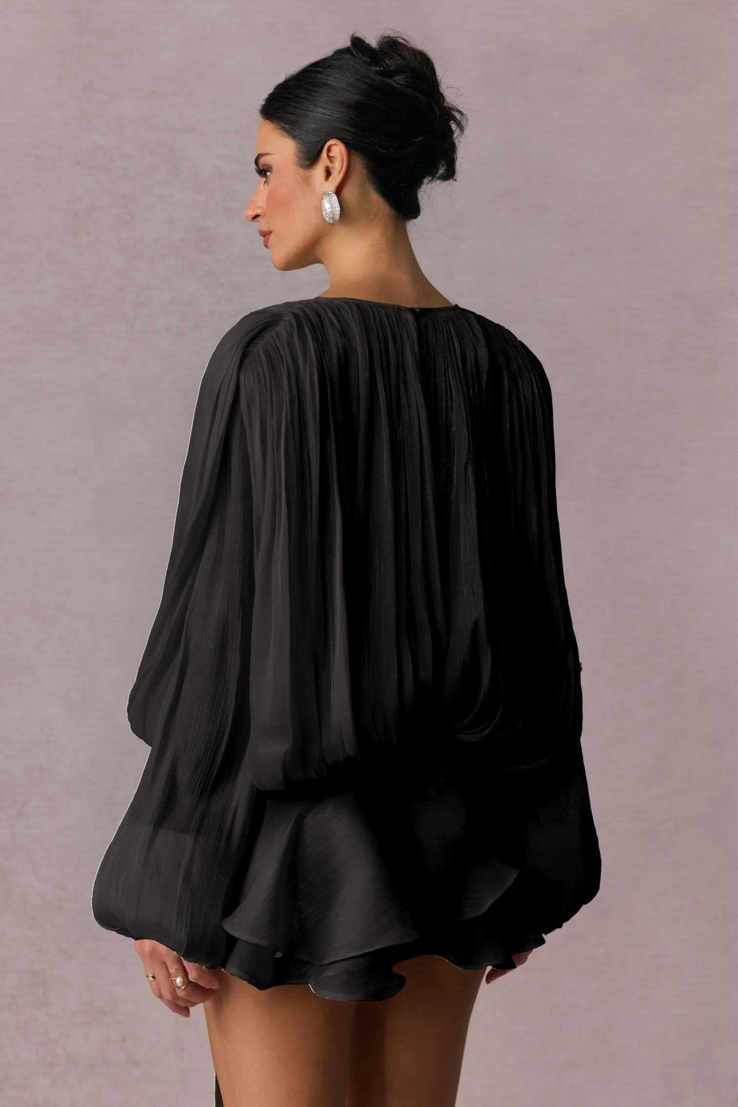 MIA RUFFLE MINI DRESS