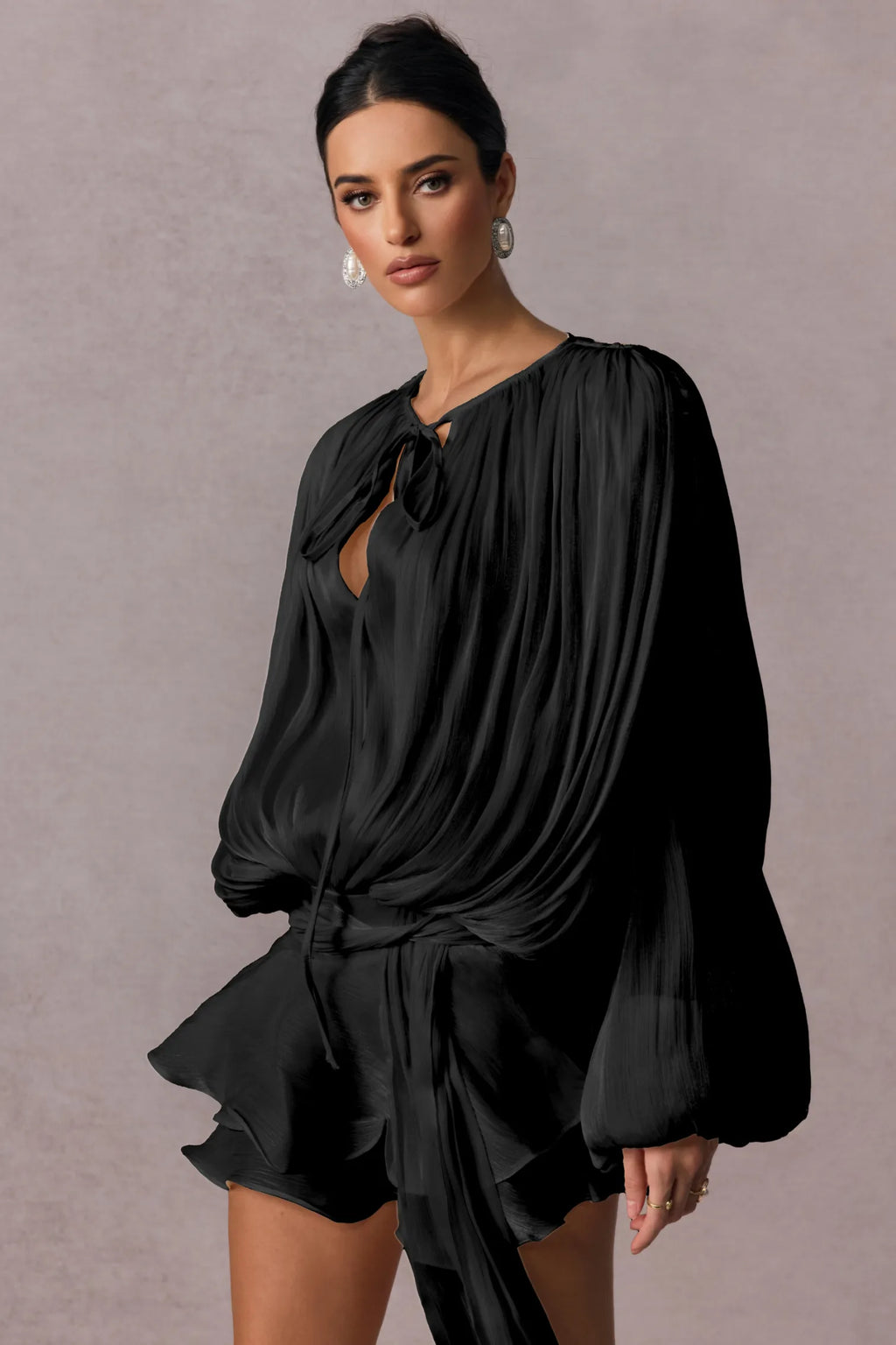 MIA RUFFLE MINI DRESS