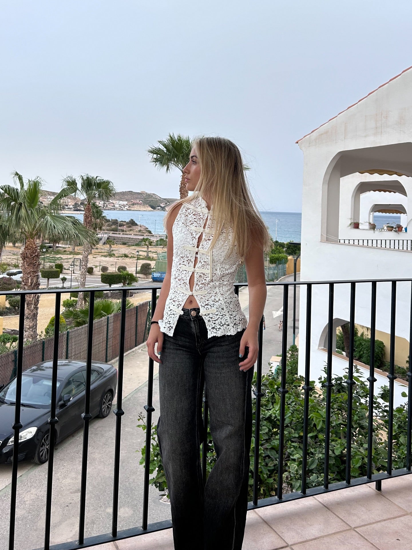 PENELOPE LACE VEST