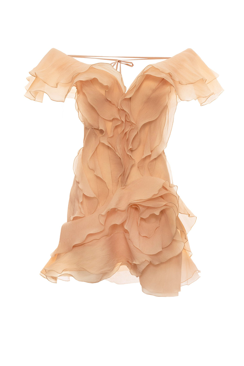 MILANO RUFFLE MINI DRESS