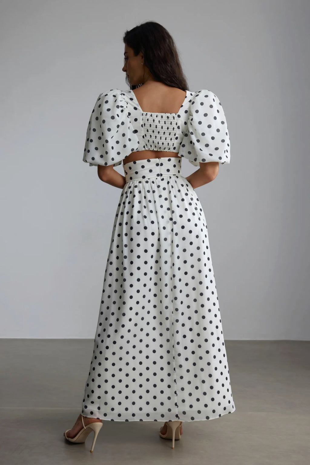 INES POLKA DOT TWO PICE SET