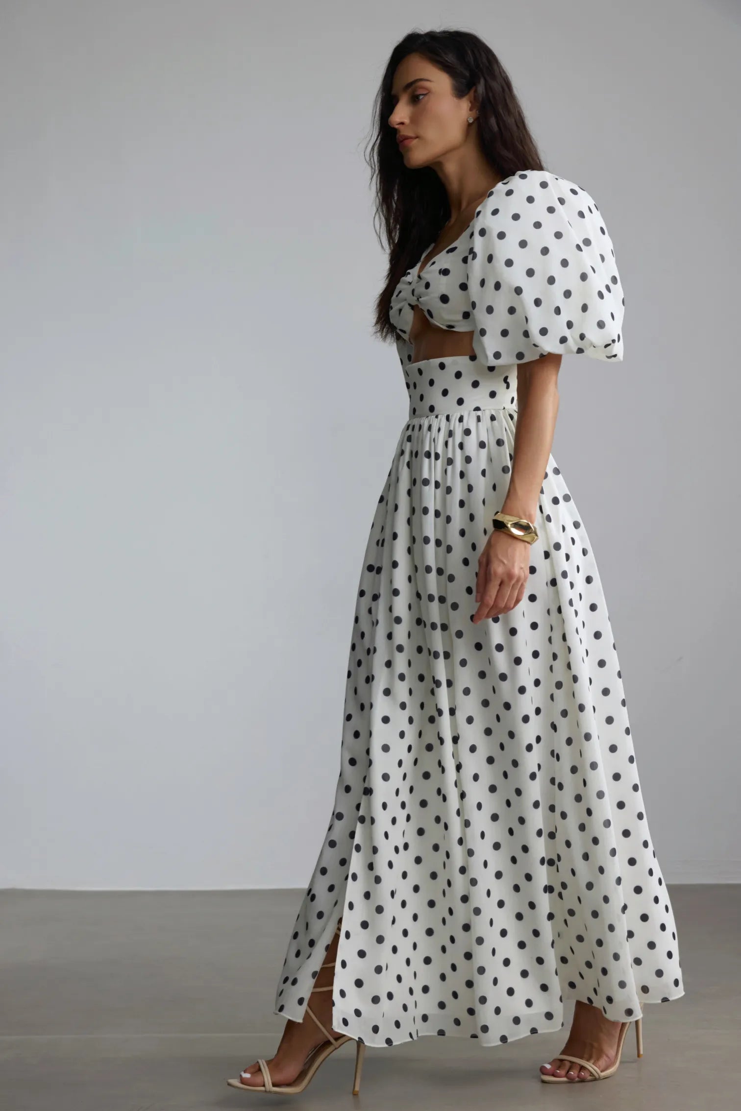 INES POLKA DOT TWO PICE SET