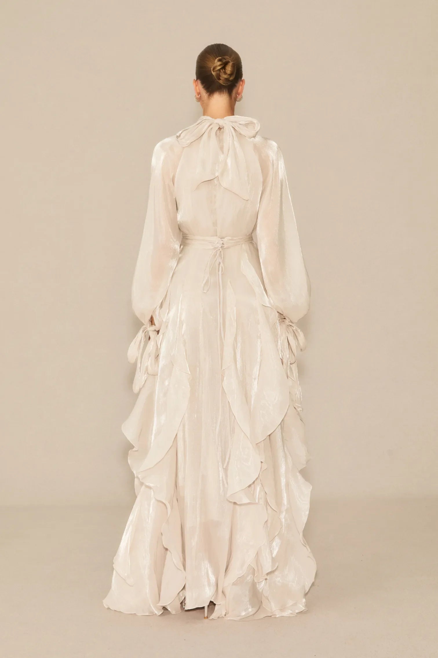 AMITI RUFFLE MAXI DRESS