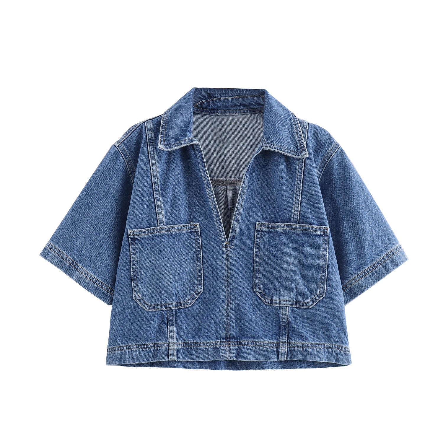 NARA DENIM TWO PIECE SET