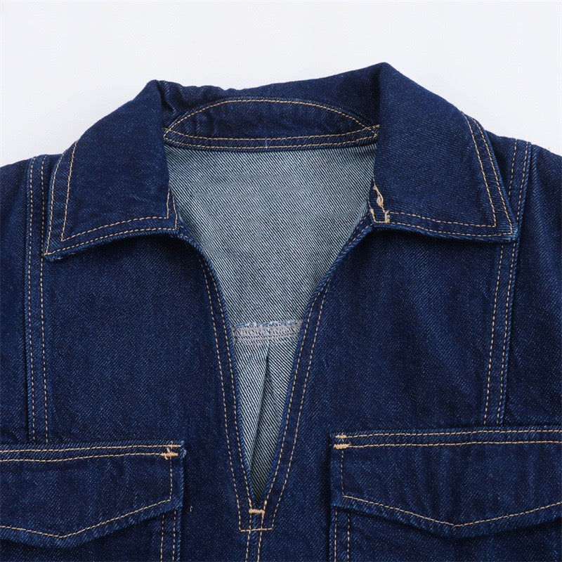 NARA DENIM TWO PIECE SET