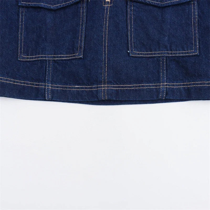 NARA DENIM TWO PIECE SET