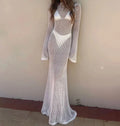 YASMIN KNITTED MAXI DRESS