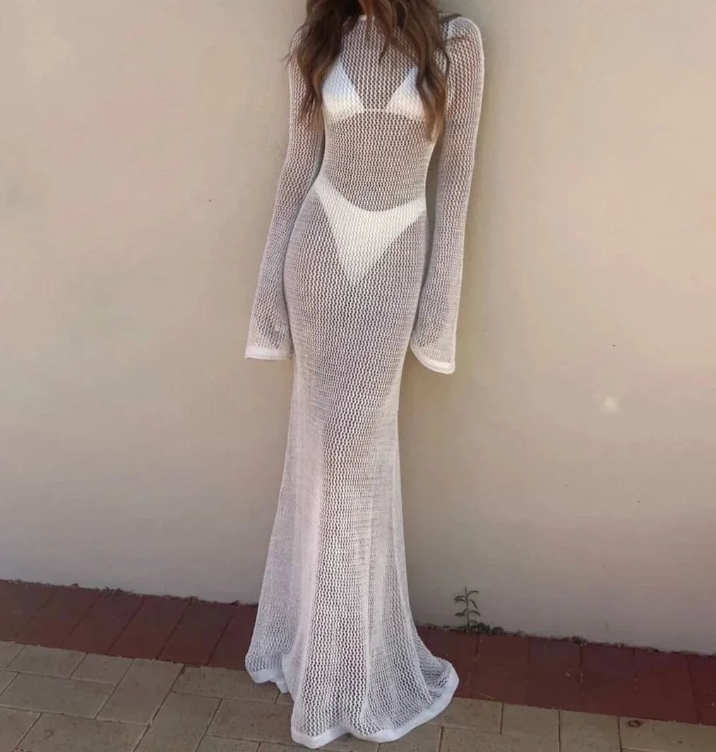 YASMIN KNITTED MAXI DRESS