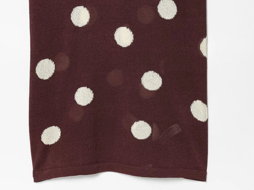 LENA POLKA DOT MAXI DRESS
