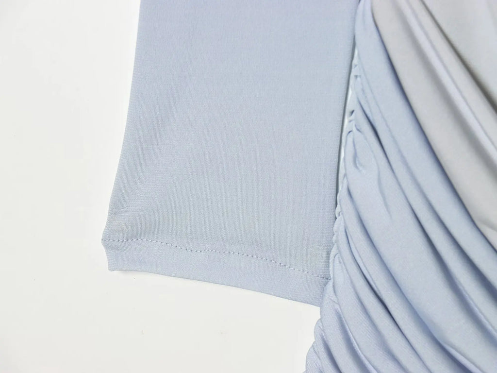 EDA DRAPED MINI DRESS