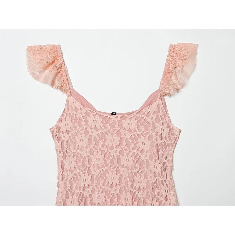ANITA LACE MINI DRESS