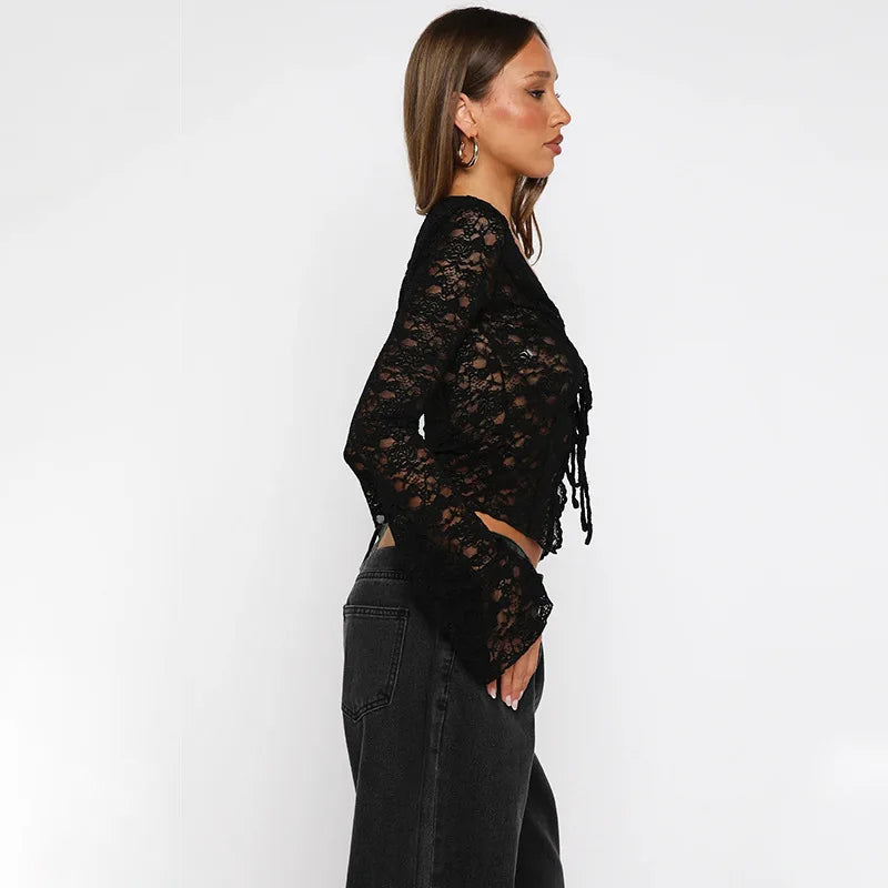 SELENA LACE BLOUSE