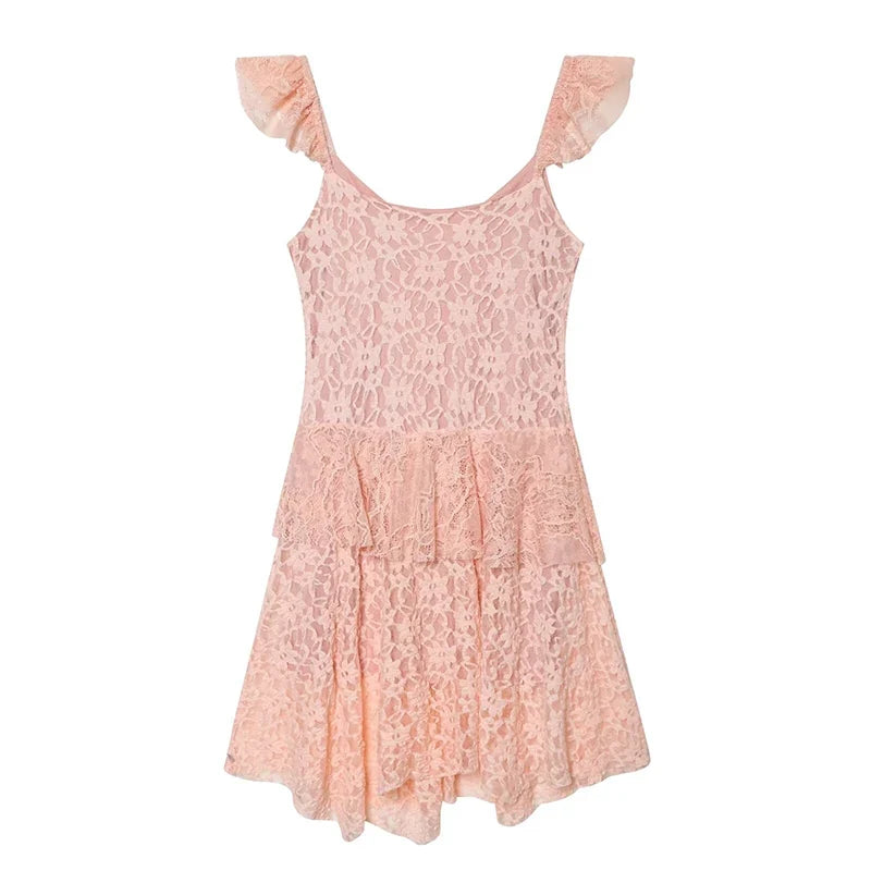ANITA LACE MINI DRESS