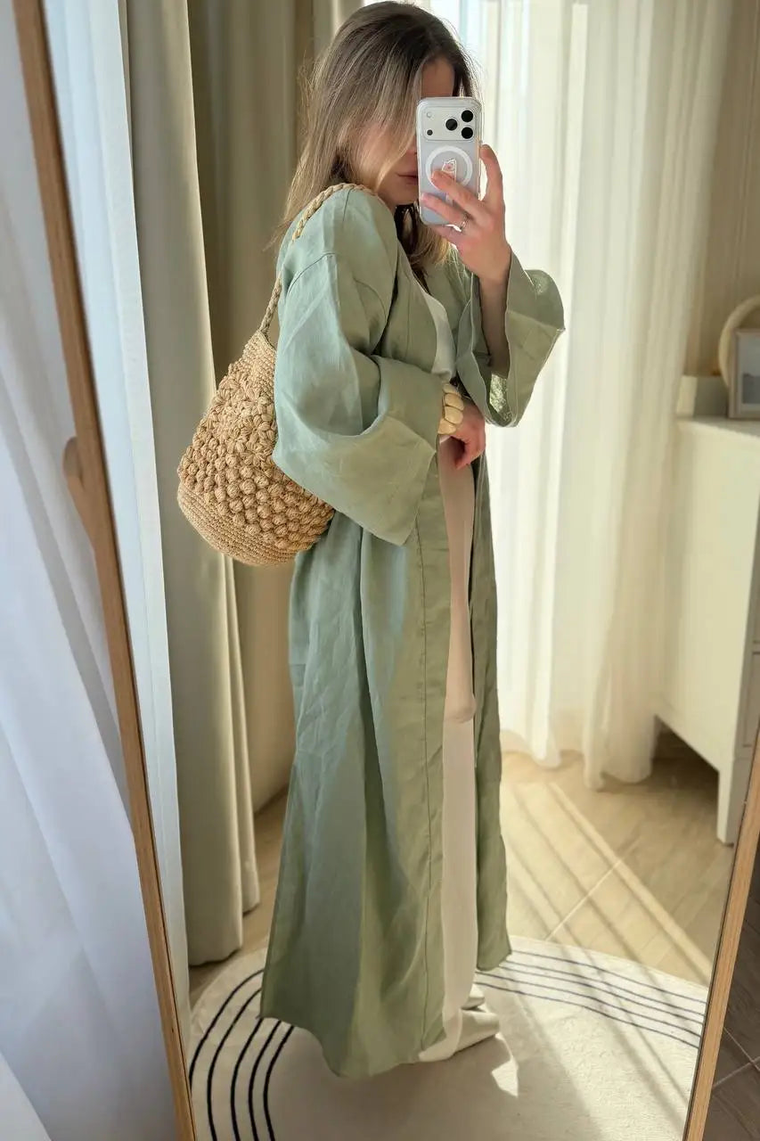 HARA LINEN KIMONO