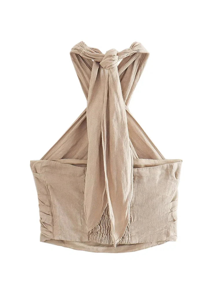 ERICA LINEN TOP