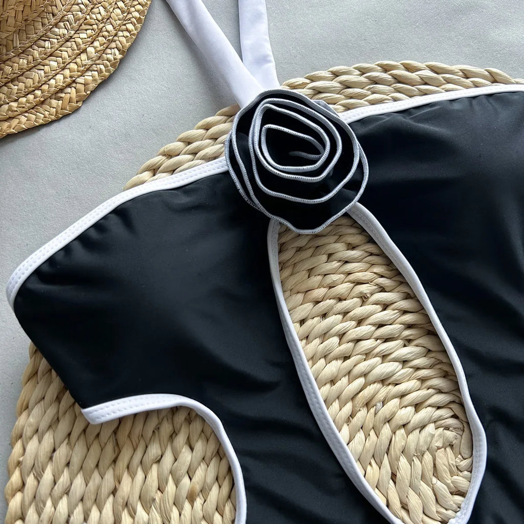 Woman Swimwear 2024 High Waist Bikinis Shorts Women's Swimsuit Luxury Ribbed Two-piece Bathing Suits Summer Bikini Set Swim Suit