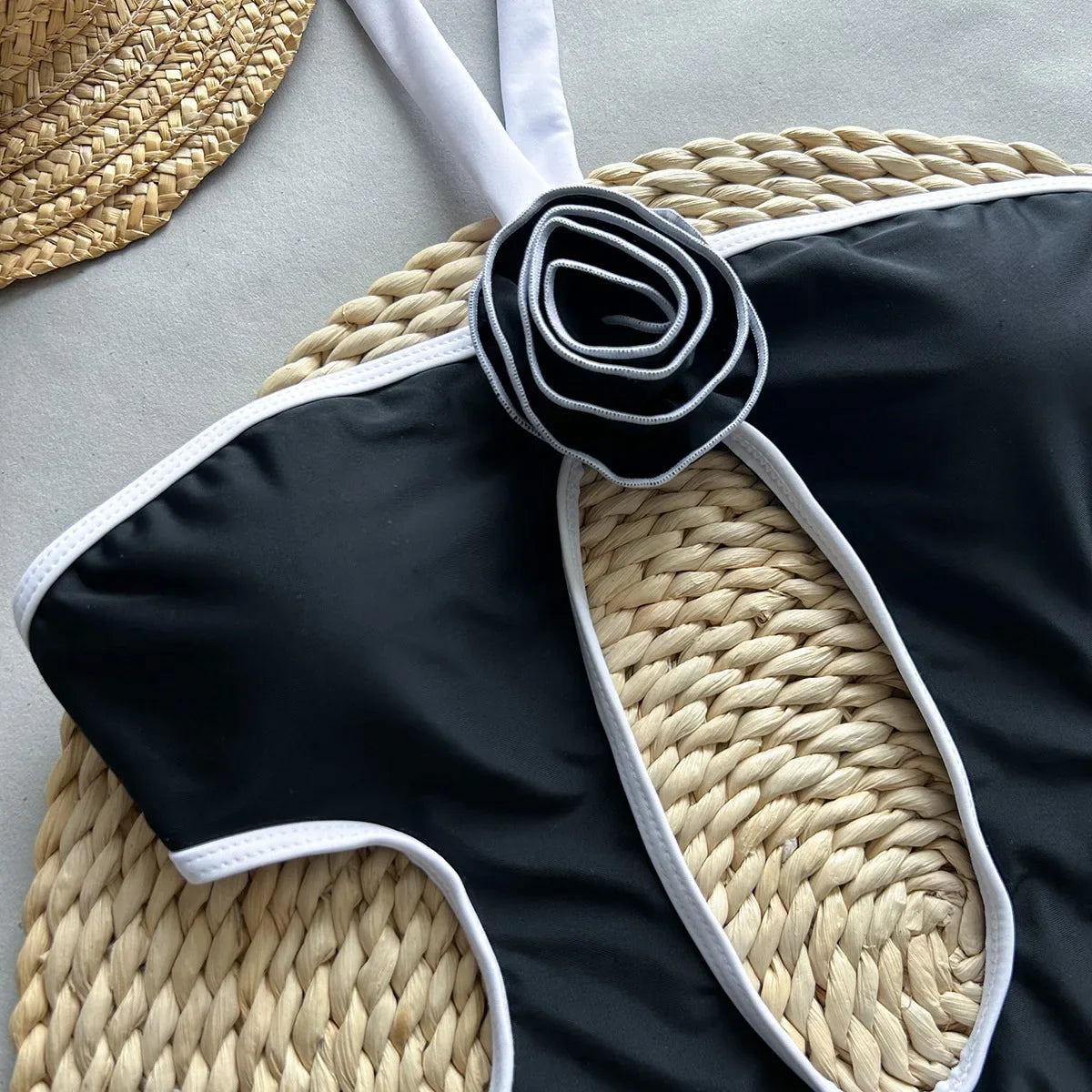 Woman Swimwear 2024 High Waist Bikinis Shorts Women's Swimsuit Luxury Ribbed Two-piece Bathing Suits Summer Bikini Set Swim Suit