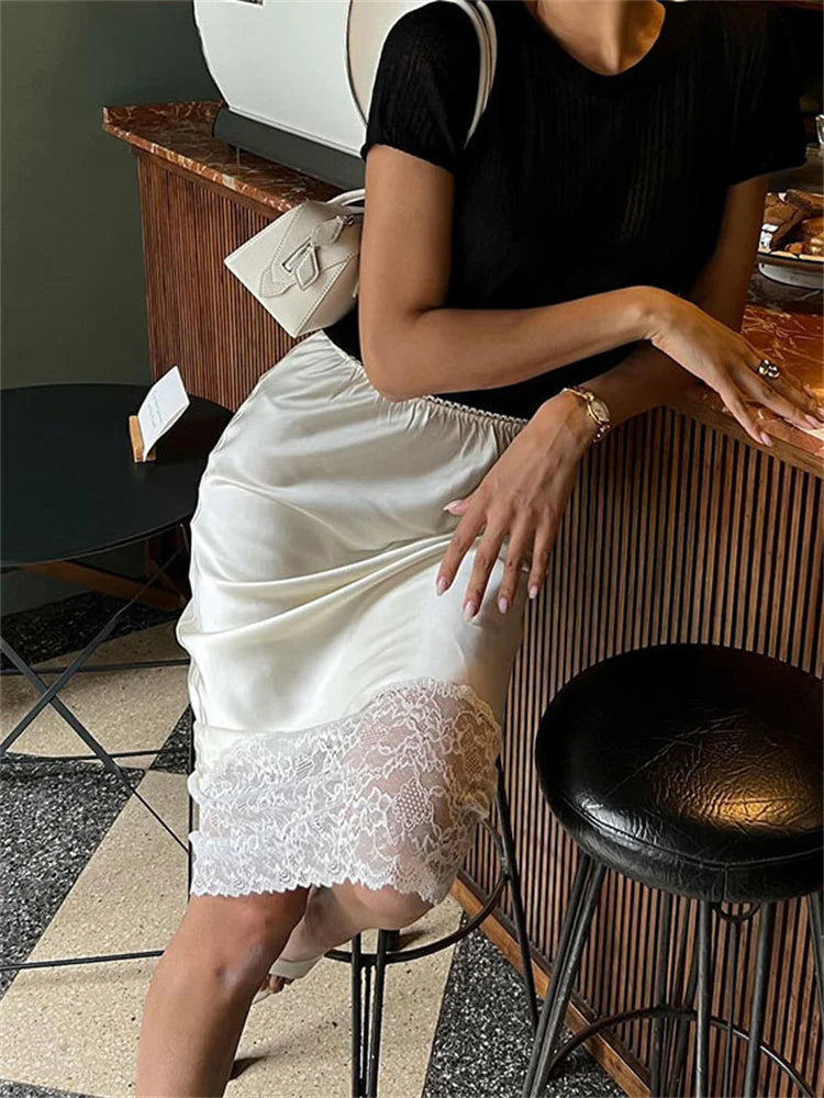 MARNI SATIN SKIRT
