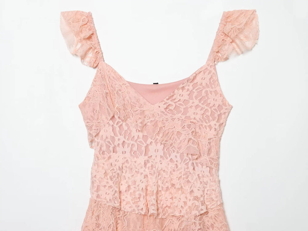 ANITA LACE MINI DRESS
