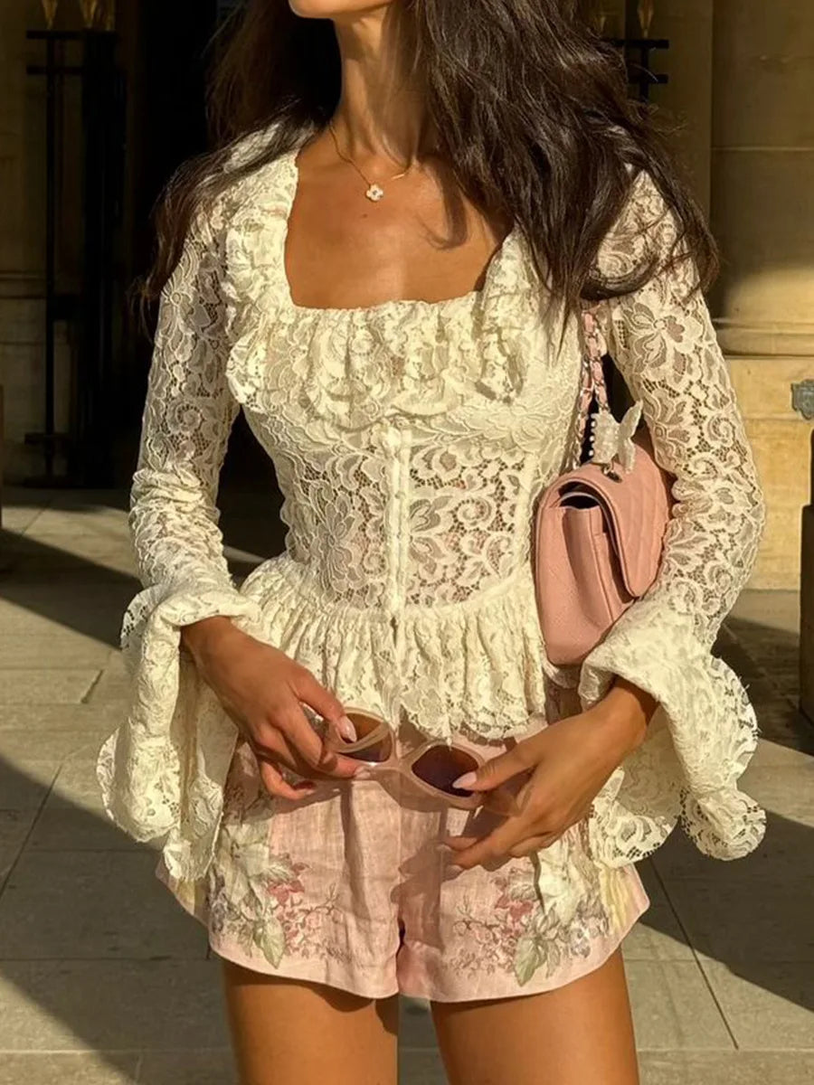 THEA LACE BLOUSE