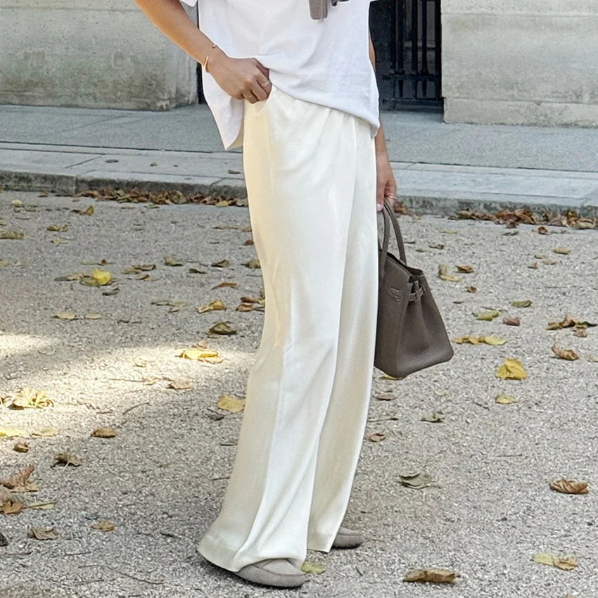MIRLINA SATIN PANTS