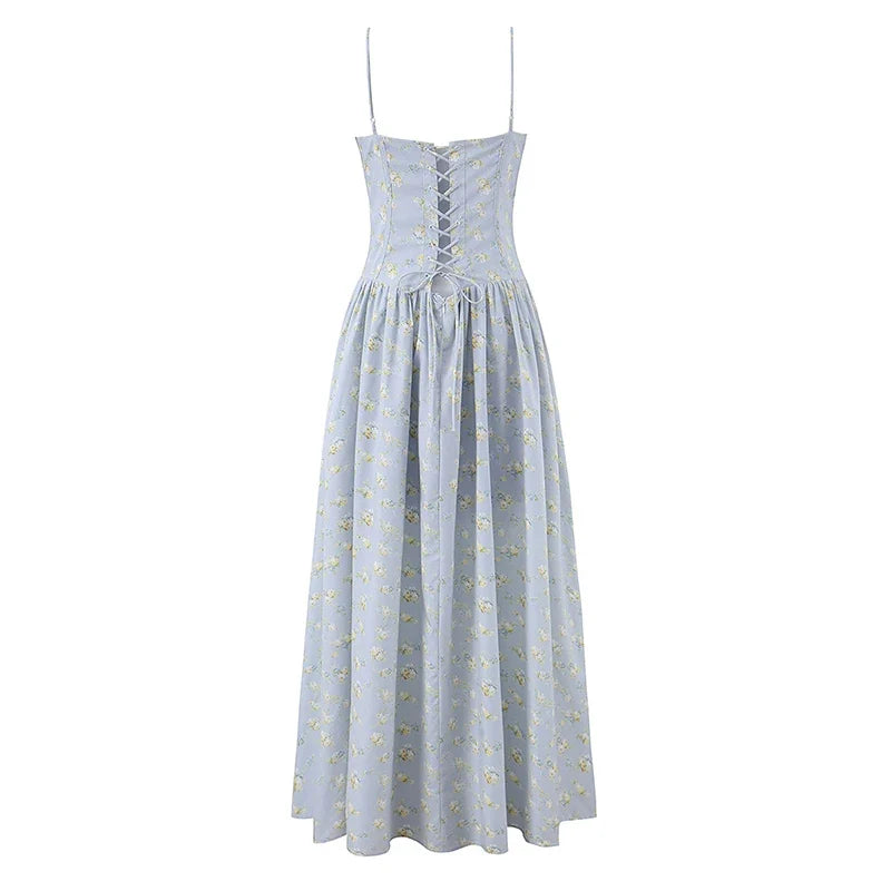 TEILOR FLORAL MIDI DRESS
