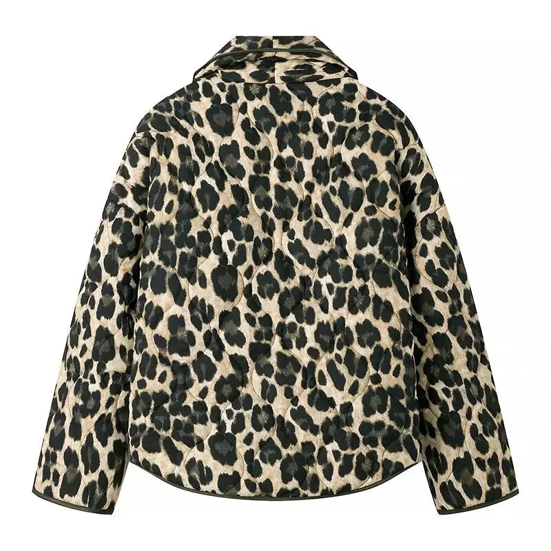 MAIDA LEOPARD JACKET