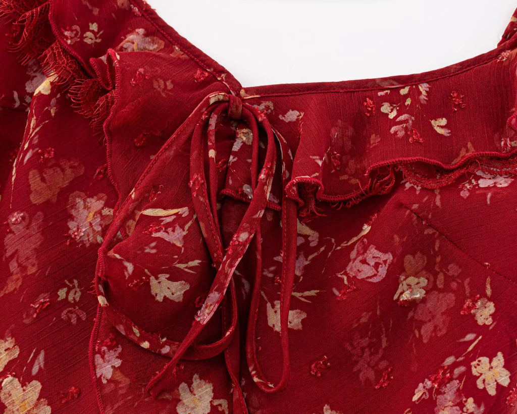 ROSANI FLORAL MIDI DRESS