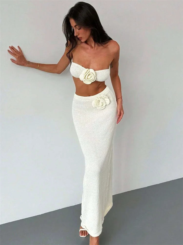 AMBERA KNIT TWO PIECE SET