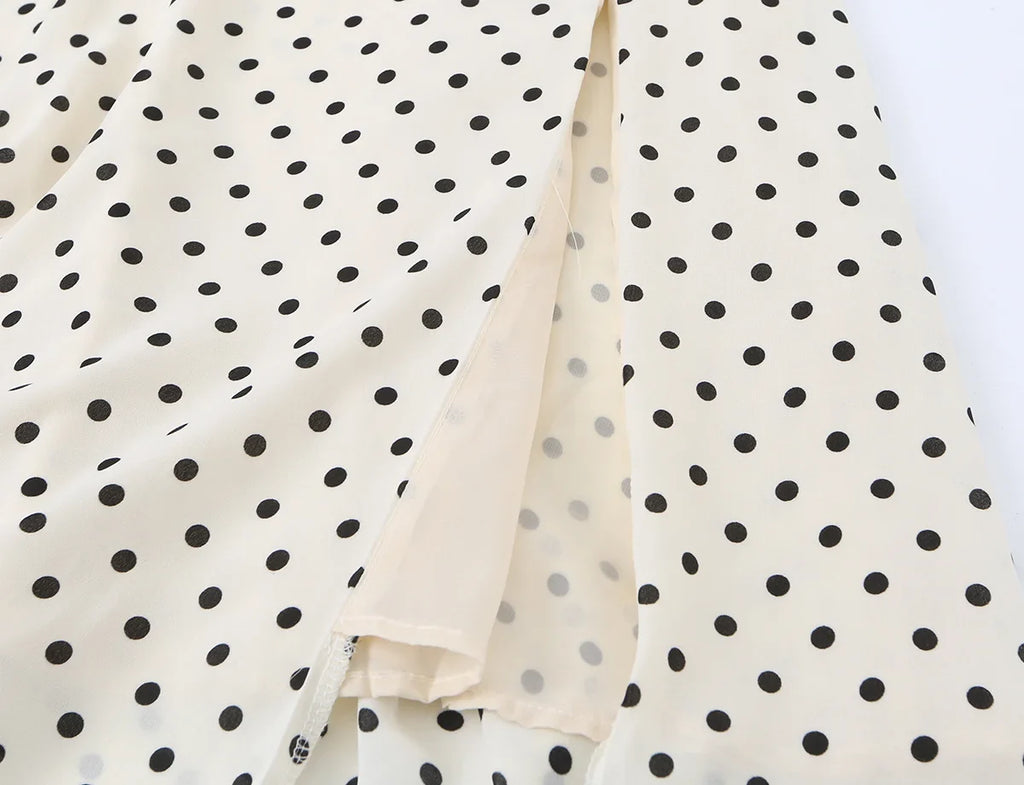 MAIDA POLKA DOT DRESS
