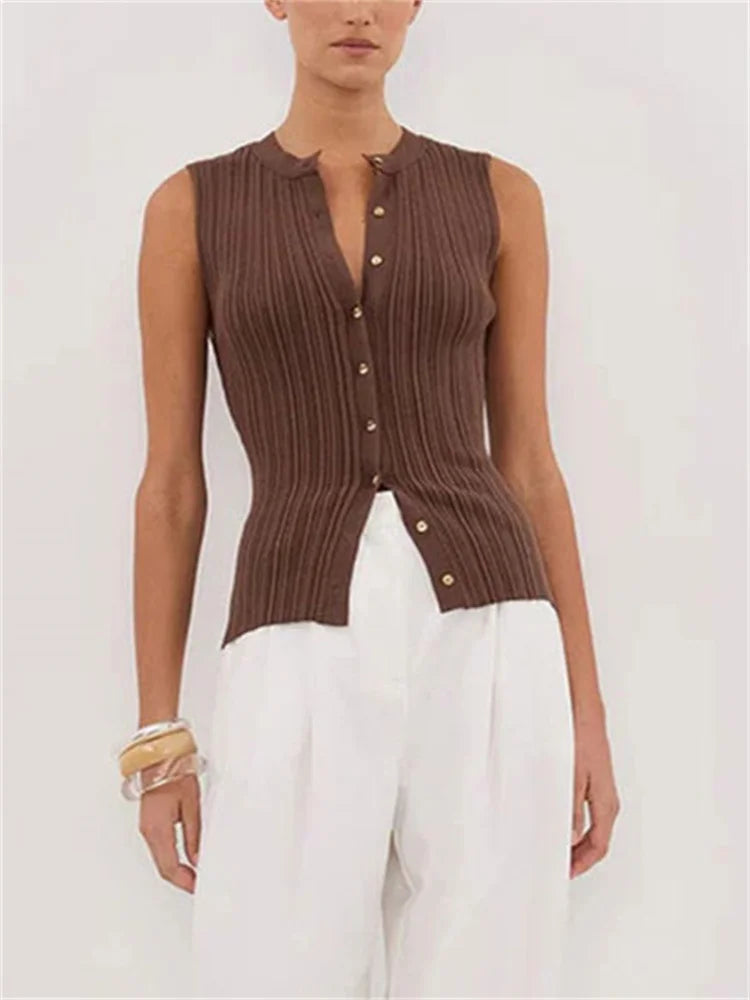 MARIENE KNIT BLOUSE