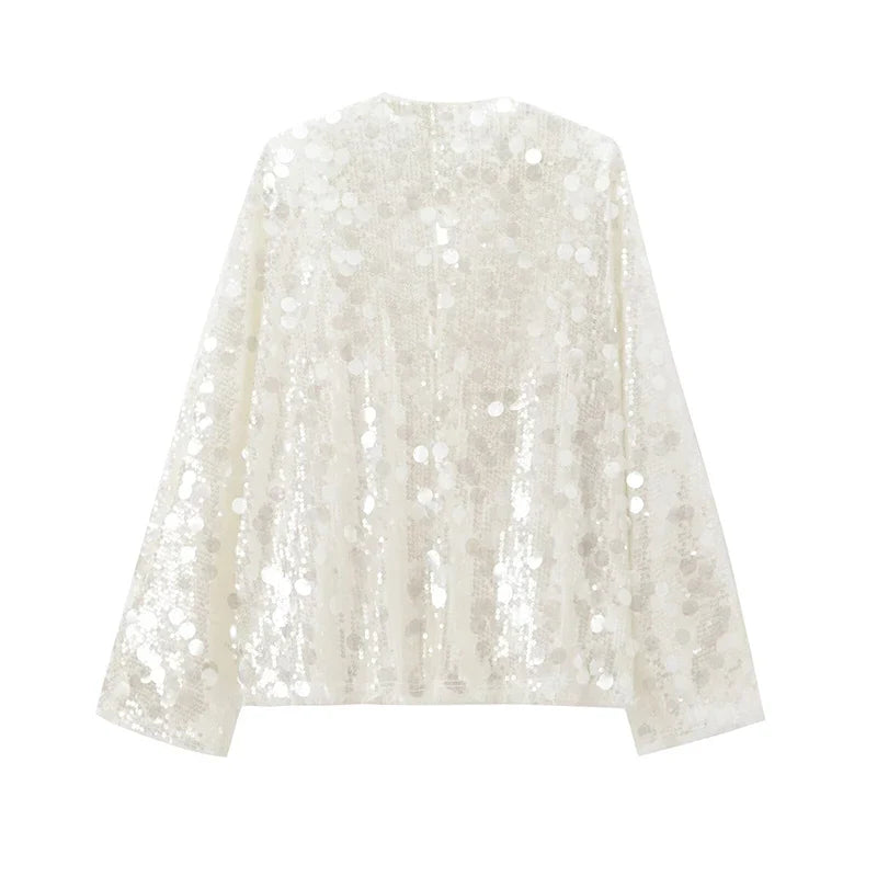 TERESIANA SEQUIN KIMONO