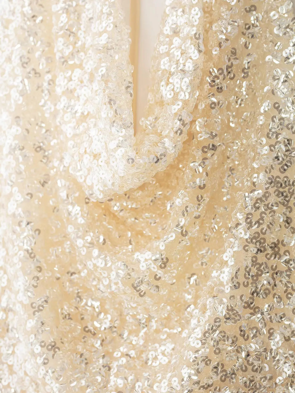ANDRO SEQUIN HALTER TOP