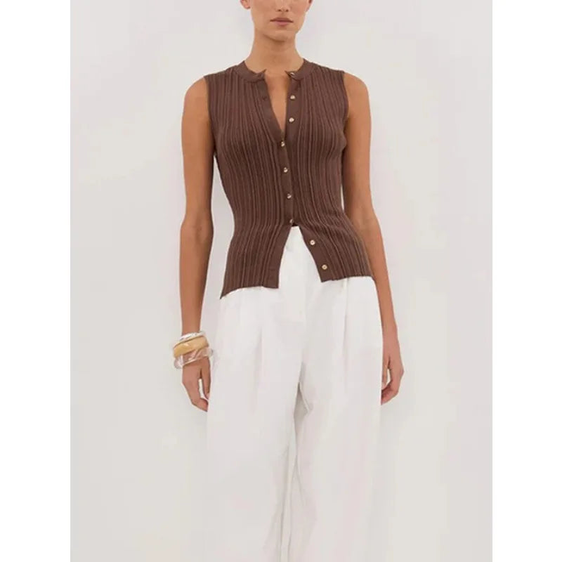 MARIENE KNIT BLOUSE