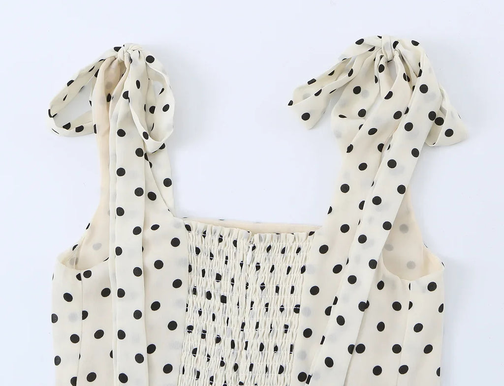 MAIDA POLKA DOT DRESS