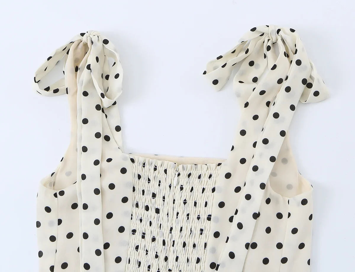 MAIDA POLKA DOT DRESS