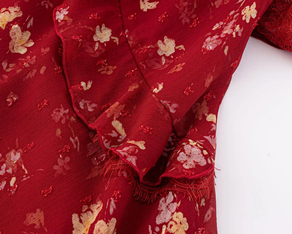 ROSANI FLORAL MIDI DRESS