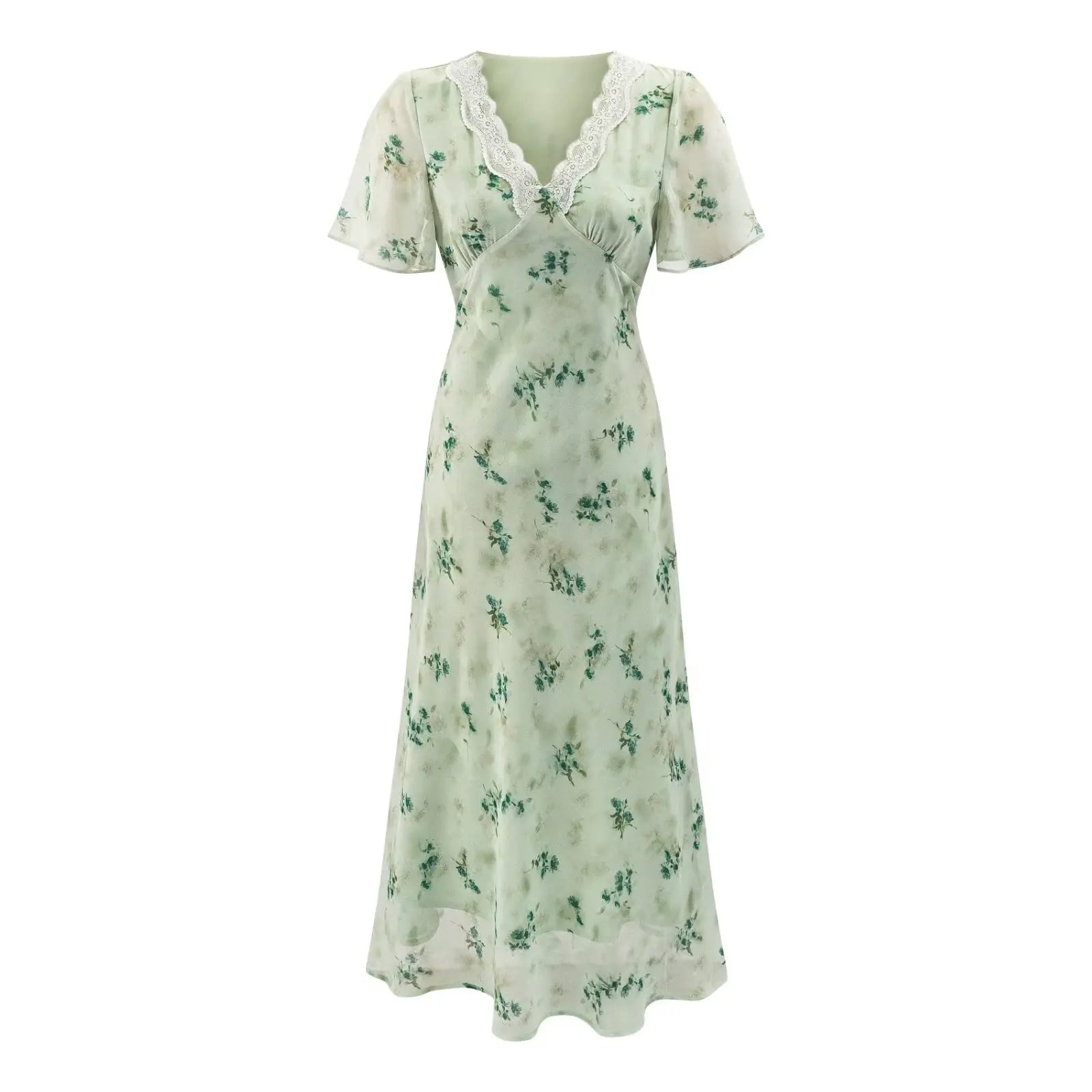 ARABELA FLORAL MIDI DRESS