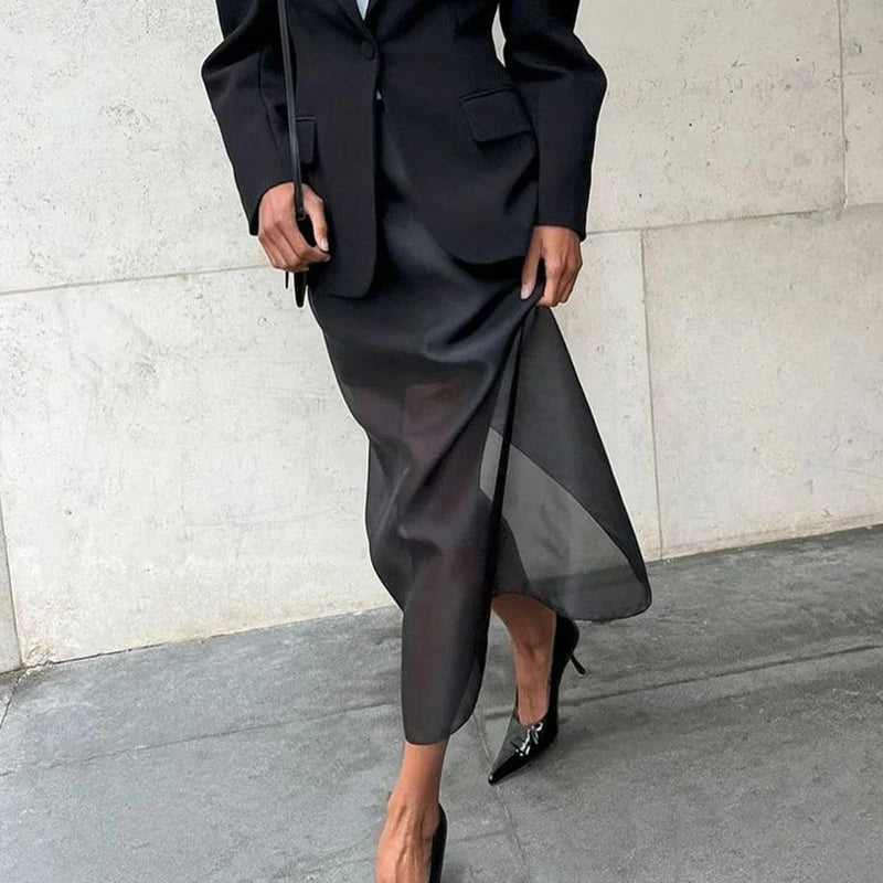 CLEMENCE HIGH WAIST SKIRT