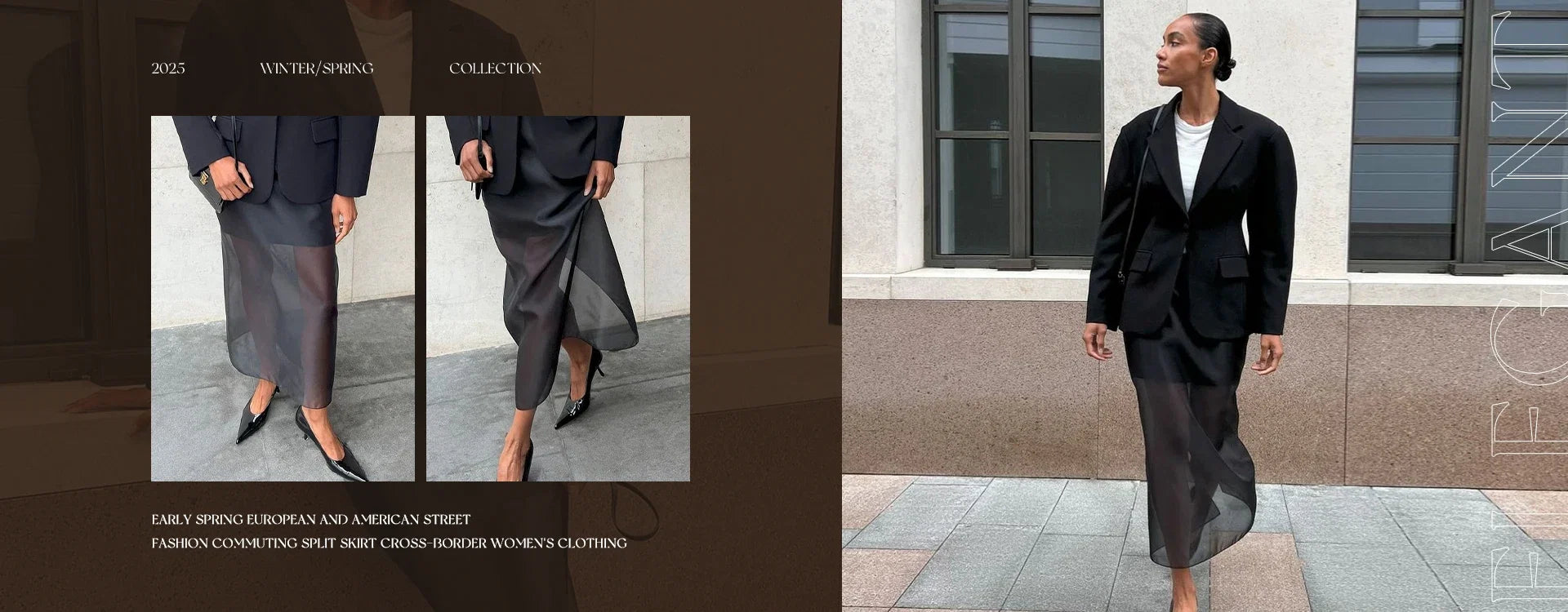 Clacive Fashion Slim Print Women's Dress 2025 Vintage Lapel Long Sleeve Ankle Length Dresses Elegant Classic Patchwork Female Dr