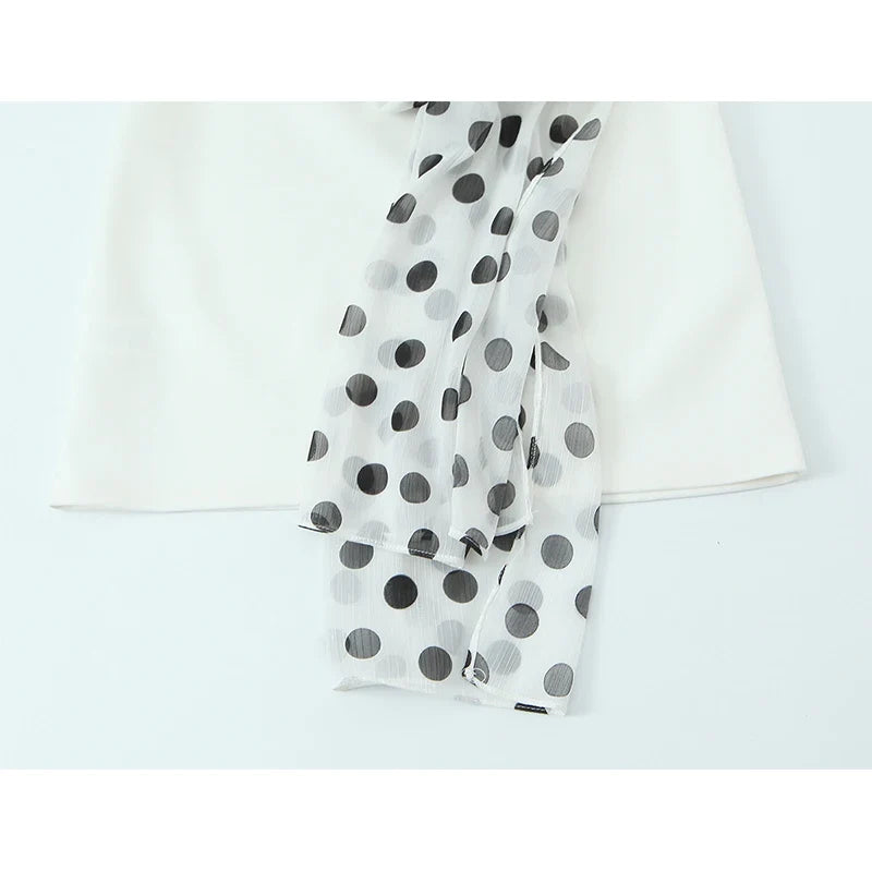 VERLAINE POLKA DOT MINI DRESS