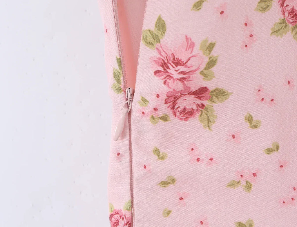 DAPHNE FLORAL MIDI DRESS