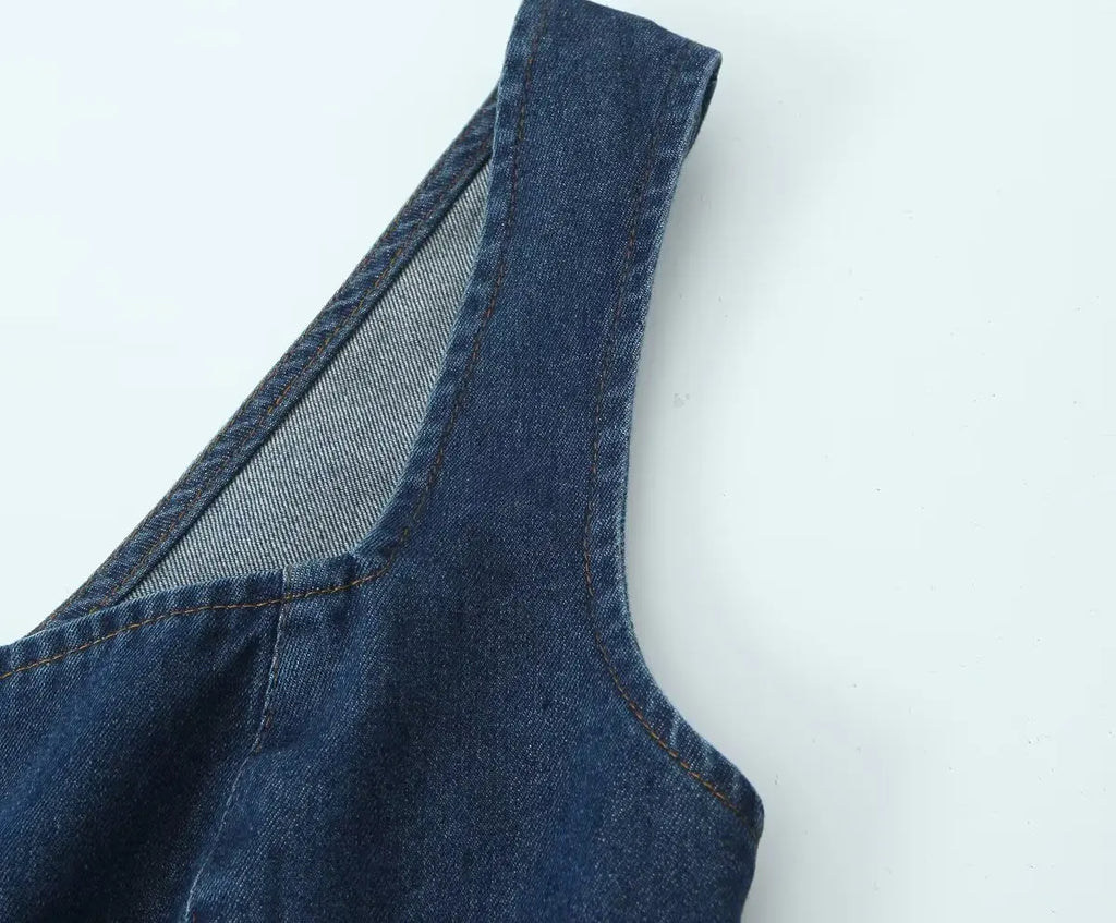 INEZ DENIM TOP