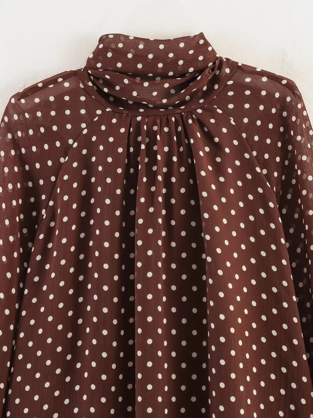 AMAR POLKA DOT BLOUSE