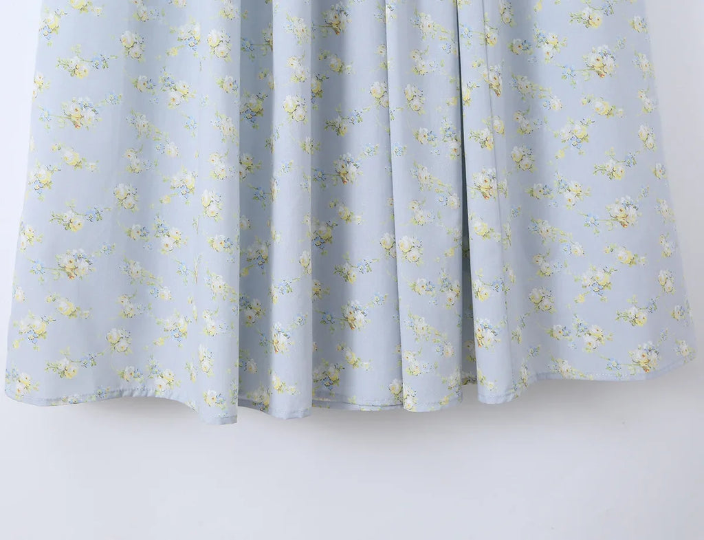 TEILOR FLORAL MIDI DRESS