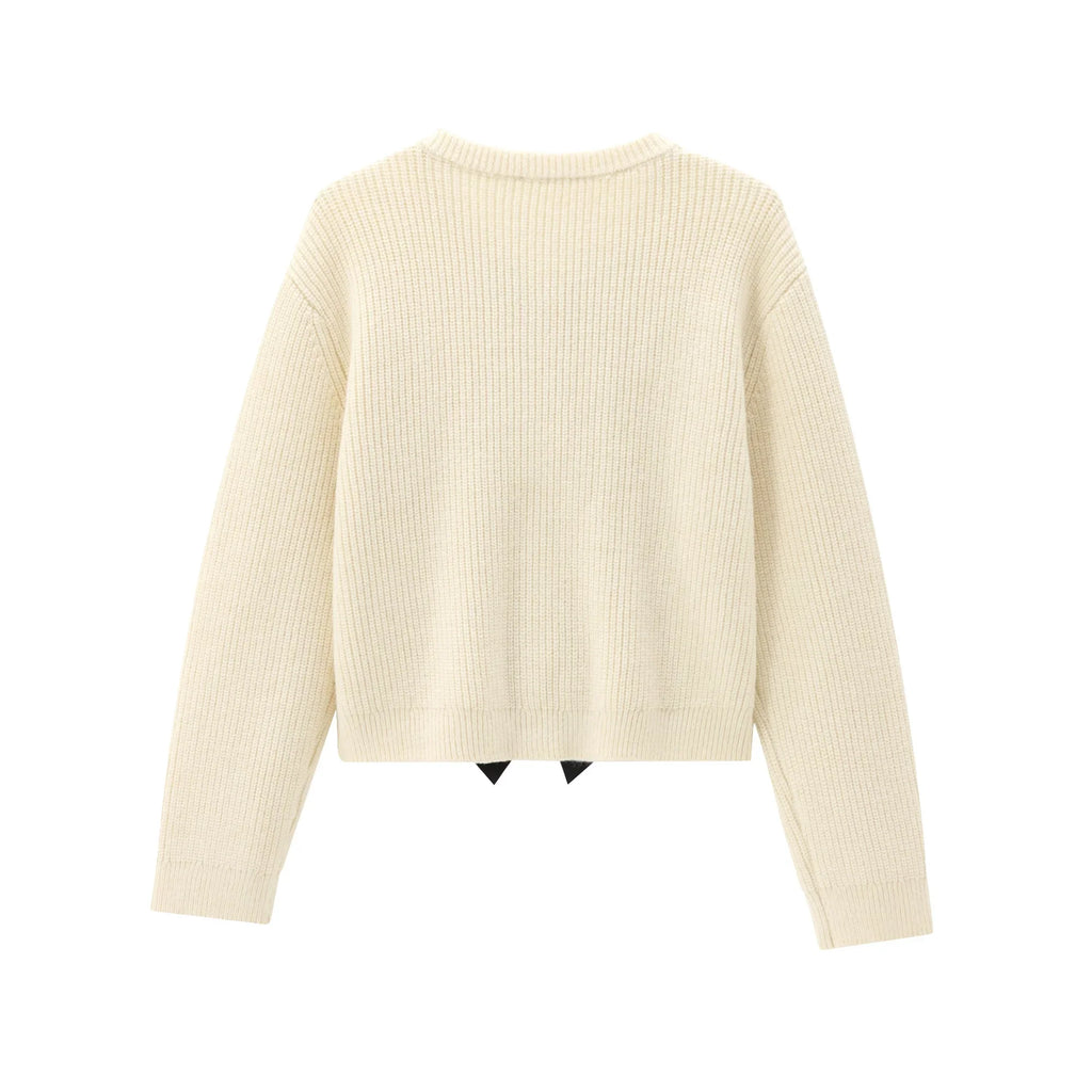 GIGI BOW CARDIGAN
