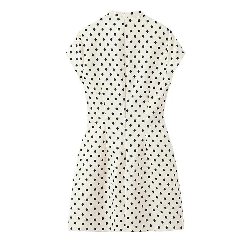 BELLA BOW TIE MINI DRESS