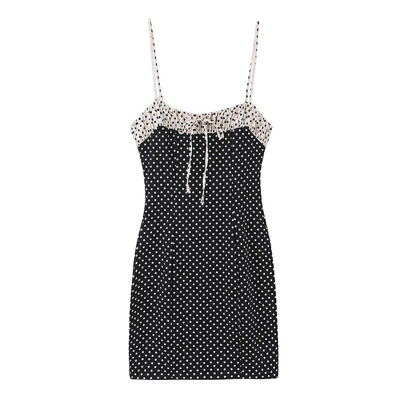 ZURI POLKA DOT MINI DRESS