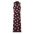 LENA POLKA DOT MAXI DRESS