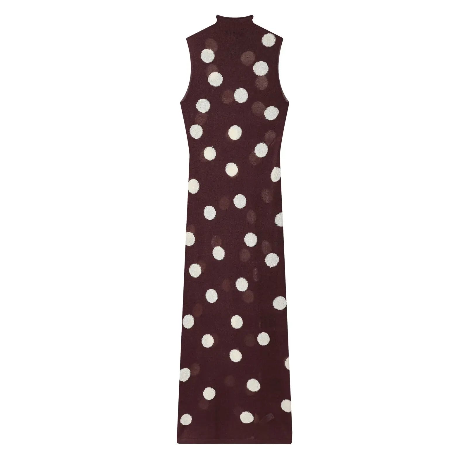 LENA POLKA DOT MAXI DRESS